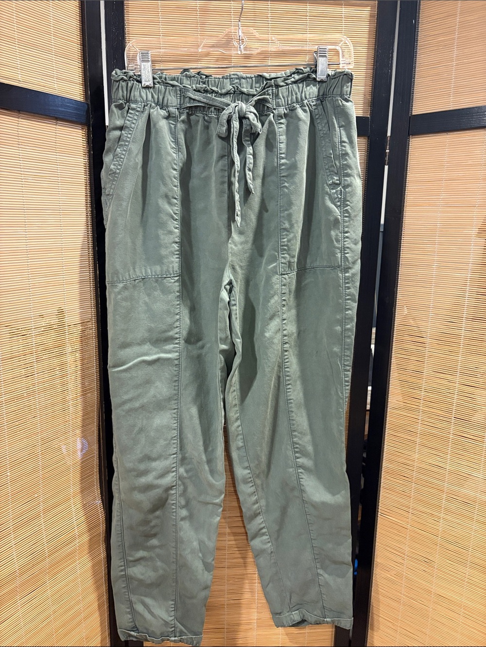 Aerie Casual Drawstring Pants - Olive Green